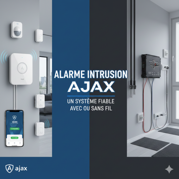 Installation alarme Ajax dans des locaux professionnels dans le 13 et le 83