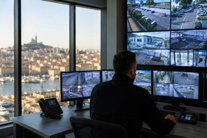 Surveillance de sites industriels à Marseille dans le 13
